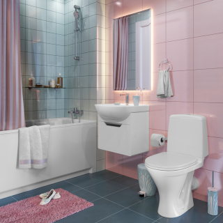 Раковина мебельная Sanita Аттика 50см белый